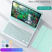Tablet Computer Strap Keyboard For IPad 10th Protective Case With Keyboard, Keyboard Cover For IPad 11-inch 2018/2020/2021/2022,iPad Air4/Air5 10.9inch Case-Fl