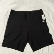 Volcom Men's Kerosene Hybrid Shorts Black Size 38