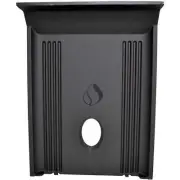 Piazzetta Cast Iron Rear Baffle: PZRP.RE05041230