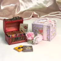 在飛比找momo購物網優惠-【Diva Life】新金誓執愛迷你珠寶盒15入比利時純巧克