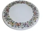 Sofa Side Table Top Inlaid with Semi Precious Gemstone Round Marble Coffee Table