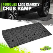 38.5"x 19.6"x 6.3" 4000lbs Capacity Curb Ramps Rubber Threshold Ramps Households