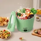 Portable Mini Electric Cooker, Electric Hot Pot For Frying Noodles Rice, Quick