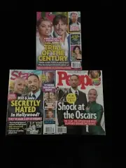 Lots Of PEOPLE MAGAZINES Will & Jada + Amber & Johnny Trial