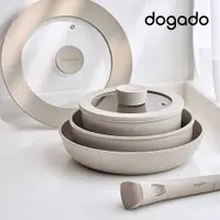 在飛比找蝦皮商城優惠-【韓國Dogado】天然陶瓷鍋具六件組