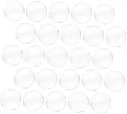 Alipis 100pcs Plastic Empty Ball Capsules For Vending Machine Toys Clear Balls Plastic Containers And Multi-function Empty Balls Vending Machine Prop