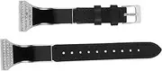 ETHZZLE Strap Watch Wristbands Watch Band The Watche Vintage Watch Smartwatch Bracelet Watchband Leather Watchband Durable Watchband Wristband for Watch Black Ceramics
