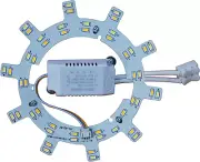 12W LED Ceiling Fan Light Kit Replacement Panel for Flush Mount Ceiling Fan...