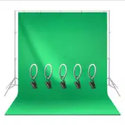LSP [SET OF 4] 6x9 Green Screen Photography Background Photo Video Backdrop Kit