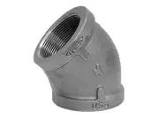 Anvil 8700126306 Black Malleable Iron 45 Degree Elbow 1-1/4 in. NPT Female