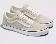 VANS Old Skool Theory Shoes Men Size 9 Womens Size 10.5 Beige Tan White NEW
