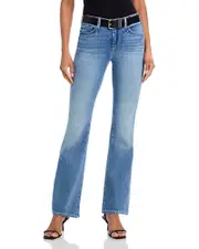 L'Agence Carla Low Rise Bootcut Jeans in Ibarra