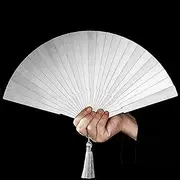 [Generic] Kung Fu Practice All Metal Folding Fan, Durable, Portable, Beautiful Shape, Can Be Used As Self-Defense Items, Handmade Folding Fan, A Good Choice As A Gift, Open and Close Smoothly, Easy to Use (D)