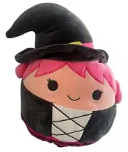 Squishmallow 12" Wexla The Witch and Johanna Flip-a-Mallow Halloween 2022