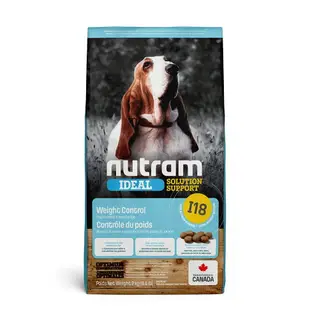 Nutram紐頓 - I18體重控制全齡犬(雞肉+豌豆) 2Kg