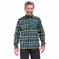 在飛比找momo購物網優惠-【Schoffel】男有機棉排汗舒適長袖襯衫-山湖綠-22S