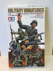 Military Miniatures Tamiya German Assault Troops 1/35 Scale 35030