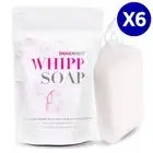 6X Snail White Face Whipp Soap Delicate Net Soft Whip Foam Facial Wash 100G