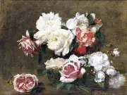 AMAZING FLOWERS Accent Tile Mural Kitchen Bathroom Wall Backsplash 8x6