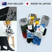 Tabi Socks Japonisme - Japanese Pattern Artsy Design Split-toe Cotton Socks