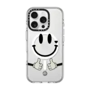 iPhone 16 Pro Clear Case MagSafe Compatible Big Smile By Nathan Bennett
