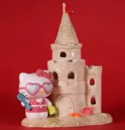 Blue Sky Clayworks HELLO KITTY Sand Castle Candle Tea Light House NEW 2024