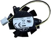 Laptop Cooler Fan for Cooler Master FY04010M12LNB DC 12V 0.20A 2.0mm Little Plug (Type B) New
