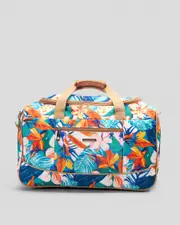 [Mooloola] Mooloola Palmas Overnight Bag in Floral One Size Floral