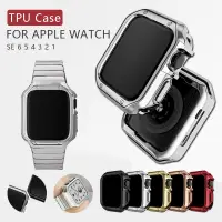 在飛比找蝦皮商城優惠-Tpu 錶殼適用於 Apple Watch 8 7 6 SE