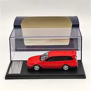 Scale Finished Model Car 1/43 for Mitsubishi Legnum Super VR4 1998 Simulation Alloy Travel Car Model Diecast Vehicle Collectible Miniature Replica Car (Size : Red)