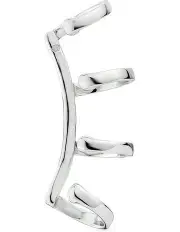 [SALLY SKOUFIS] Edge Alchemy Ear Cuff in Silver