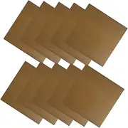 NULYLU 10pcs Adhesive Heat Resistant Sticker for Flat Iron Hair Straightener Portable Hair Styling Decal Durable and Design