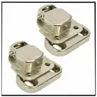 2 PACK BAUMATIC BULIT IN WASHING MACHINE HANDLE DECOR CUPBOARD DOOR HINGE pmd