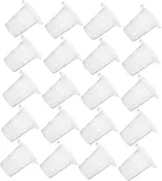 VANZACK Hydroponic Vegetable Planting Baskets 50pcs Net Pots Mesh Cups Garden Containers for Hydroponic Plants
