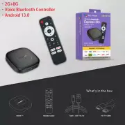 NNEDSZ Android TV Express 8K+ Streaming Box - Ultra HD Android 13.0, 2G+8G with