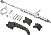 HD Silver Steering Damper Stabilizer Dampener Harley Road Glide ST 22