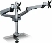Mount-It! Dual Monitor Desk Mount | Fits 13-27 Inch Monitors | TAA Compliant