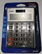 Casio MS-80B Standard Function Desktop Calculator (MS-80B) BRAND NEW! Sealed!!!!