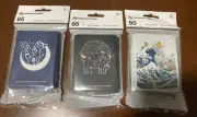 Pokemon WCS 2023 Yokohama Card Sleeves 3 Set Deck Shield Umbreon Espeon Hokusai