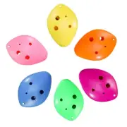 Colorful 6 Hole Ocarina Flute Soprano C Key Easy to Carry Great for Beginners