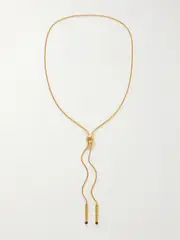 [Jacques Marie Mage] Jacques Marie Mage - + Erin Wasson Gold-plated Tigers Eye Necklace - One size One size Gold