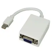 O-8ware 20cm Mini DisplayPort DP 20-pin to VGA 15-pin Male to Female Adapter ...