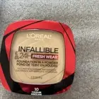 L'Oreal Paris Makeup Infallible Fresh Wear Foundation in a Powder 010 Porcela...