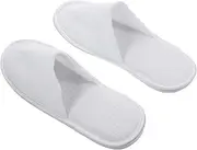 Ipetboom 2pairs Hotel Disposable Slippers for Spa and Home Comfortable Breathable Footwear for Guests Travel and Sanitary Use Lightweight Design for Easy Wear