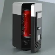 USB Mini Fridge Cooler/Warmer for Car & PC – Compact Drink Can Beverage Chiller