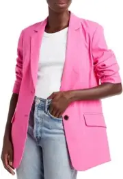 Rag & Bone L80615 Charles Linen Blend Blazer Women's Size 8