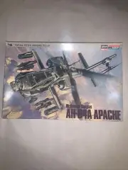 AH 64A APACHE Helicopter MODEL MCDONNELL Douglas Hasegawa MONOGRAM Unused