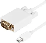 Mini Displayport Male to VGA Male Adapter Cable Full HD Display Converter Cord 1.8M