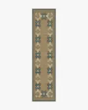75' x 305' | Machine Washable Runner Rug | Kid & Pet Friendly | Indoor Rug | Aster Soft Blue Re-Jute Rug | Ruggable