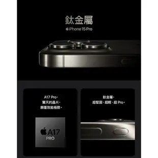 APPLE iPhone 15 Pro Max 256G 5G智慧型手機 _ 台灣公司貨 +【贈二】